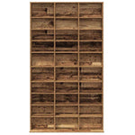 CD szekrény Régi fa 101 x 23 x 177,5 cm Szerelt Fa 6