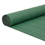 Kétoldalas zöld kerti kerítés 1,8 x 5 m PVC 2