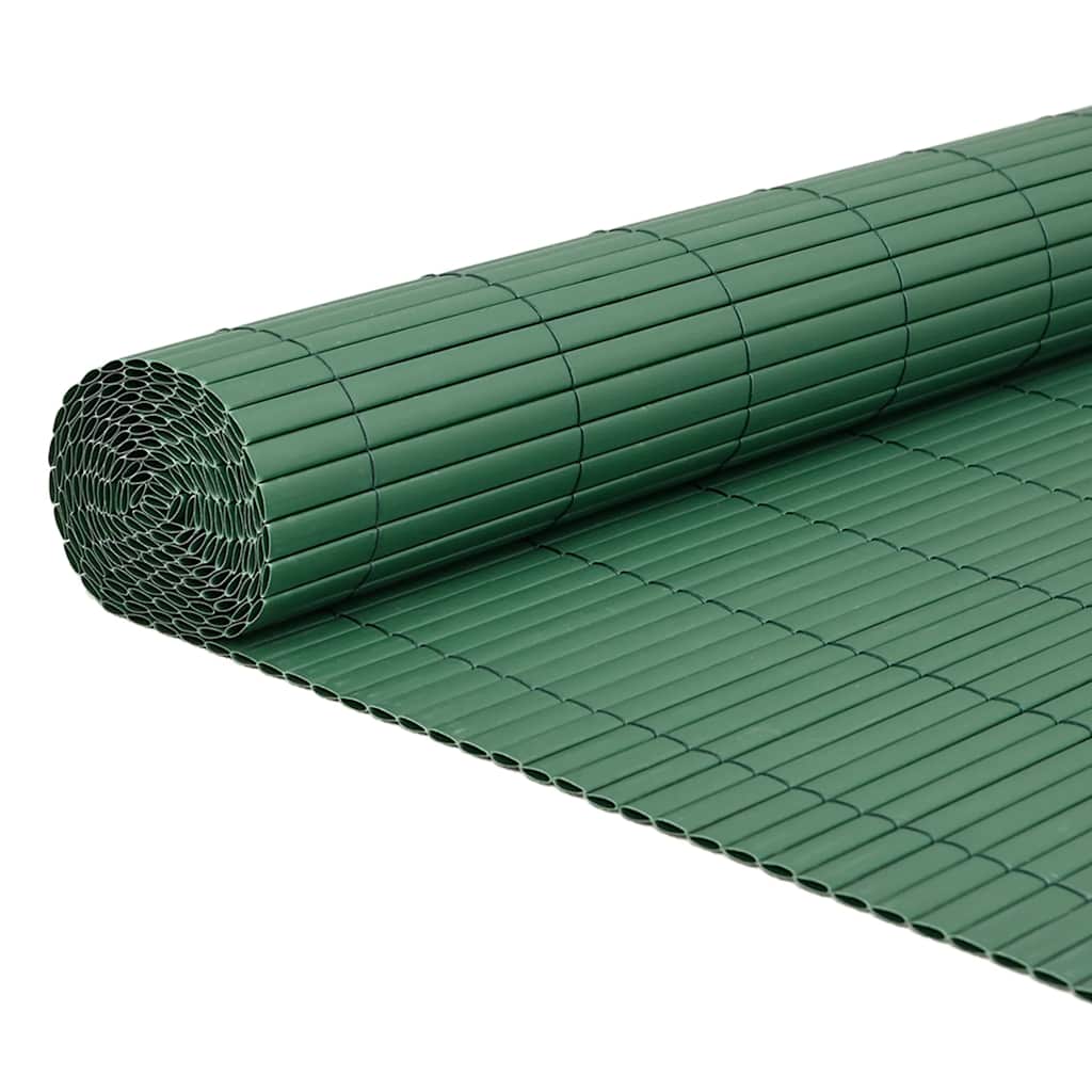 Kétoldalas zöld kerti kerítés 1,8 x 5 m PVC 2