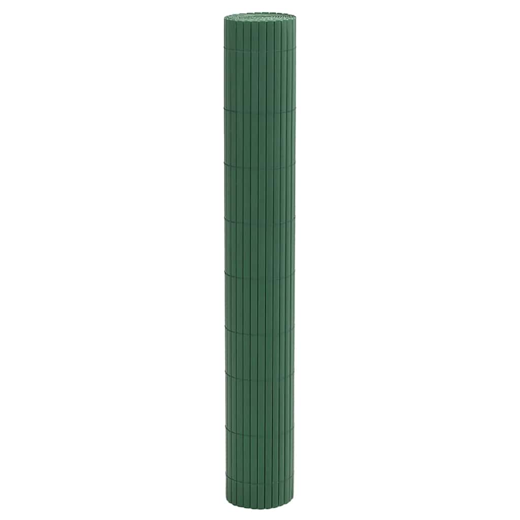 Kétoldalas zöld kerti kerítés 1,8 x 5 m PVC 4