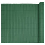 Kétoldalas zöld kerti kerítés 1,8 x 5 m PVC 5