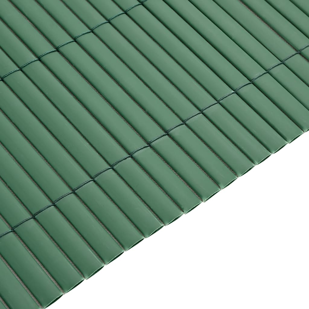 Kétoldalas zöld kerti kerítés 1,8 x 5 m PVC 7