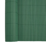 Kétoldalas zöld kerti kerítés 1,8 x 5 m PVC 8