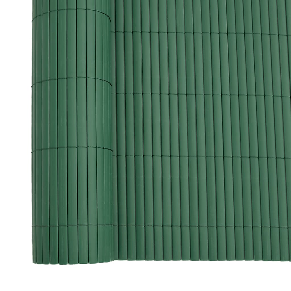 Kétoldalas zöld kerti kerítés 1,8 x 5 m PVC 8