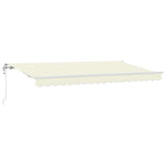 Behúzható napellenző Krém 350 x 200 cm szövet 2