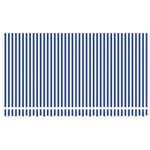 Behúzható napellenző Kék és Fehér 350 x 200 cm 7