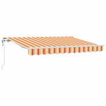 Behúzható napellenző Sárga 350 x 200 cm szövet 2