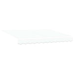 Behúzható napellenző Fehér 350 x 200 cm szövet 5