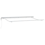 Behúzható napellenző Sárga 400 x 200 cm szövet 4