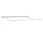 Behúzható napellenző Narancs és Barna 300 x 250 cm 5