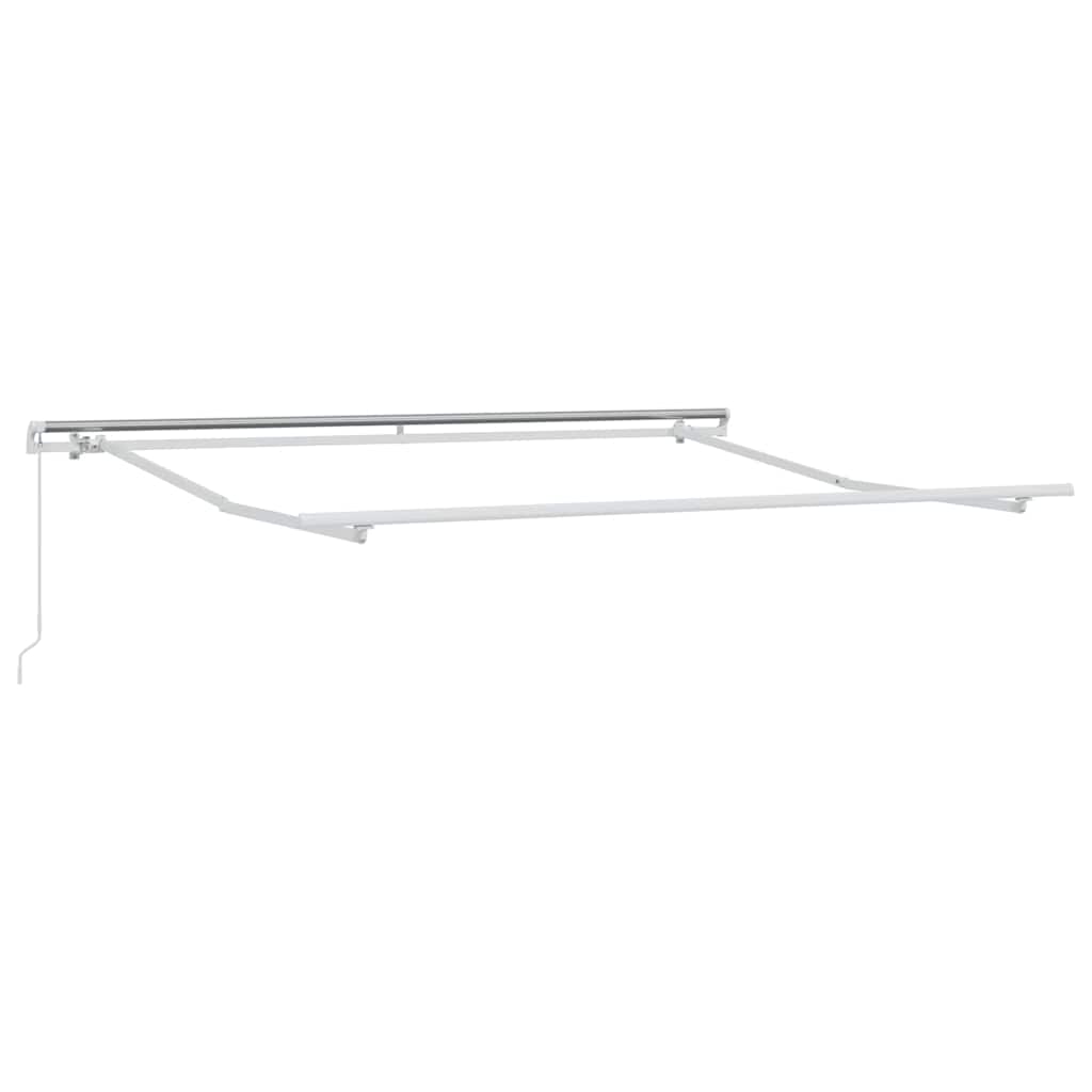 Behúzható napellenző Narancs és Barna 300 x 250 cm 5