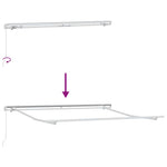 Behúzható napellenző Narancs és Barna 300 x 250 cm 9