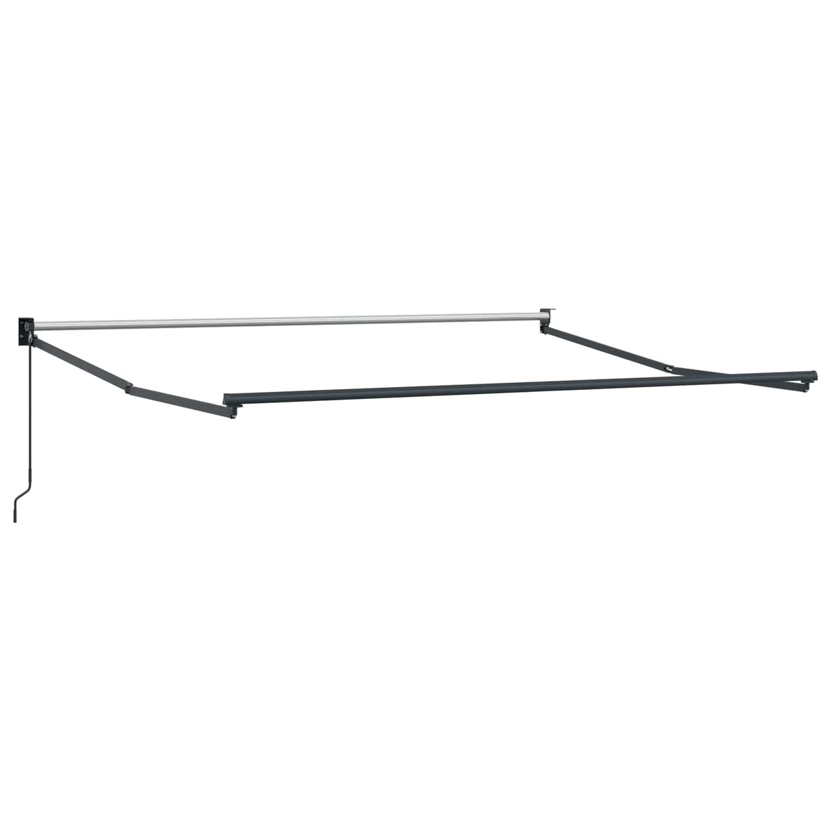 Behúzható napellenző Narancs és Barna 300 x 250 cm 5