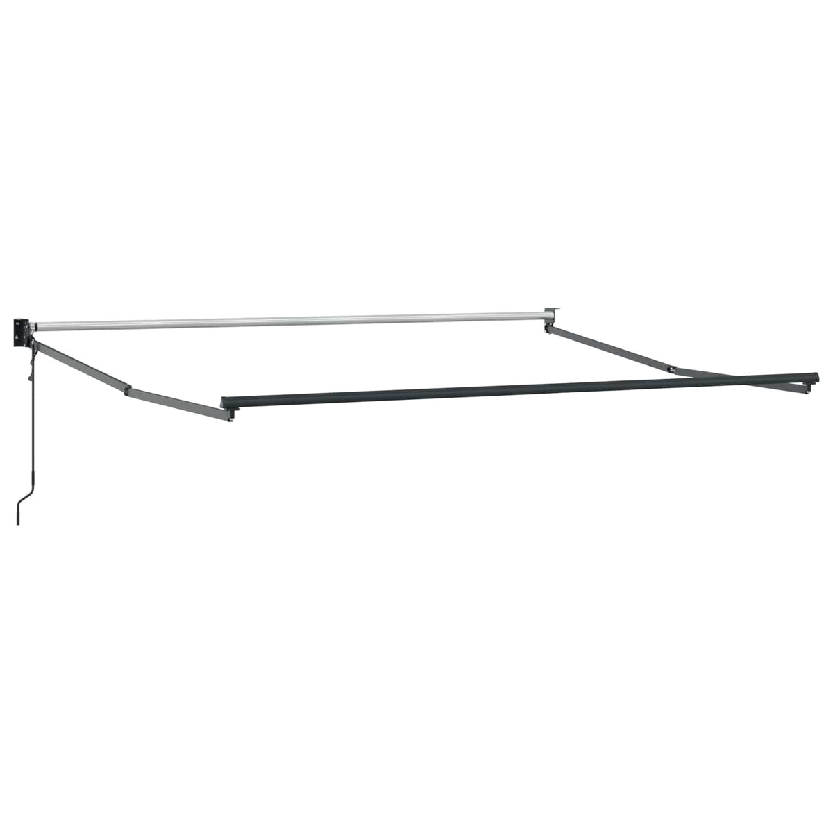 Behúzható napellenző Sokszínű 300 x 250 cm Poliészter és fém 5
