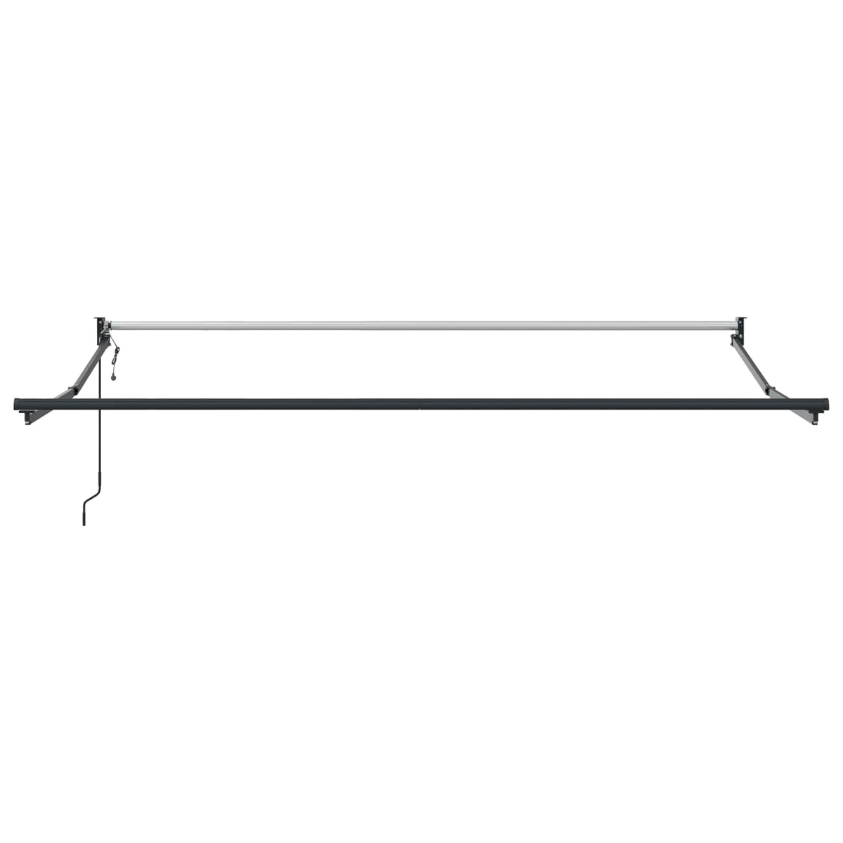 Behúzható napellenző Sokszínű 300 x 250 cm Poliészter és fém 7