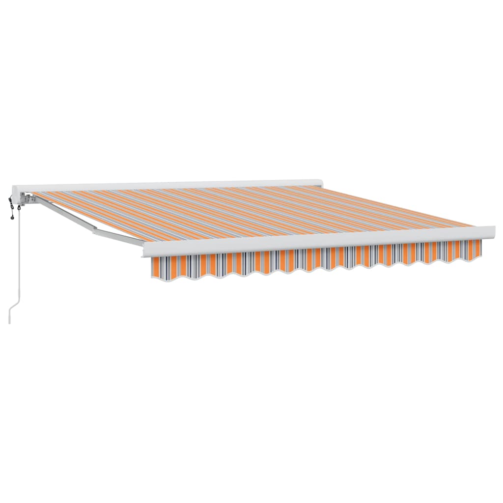 Behúzható napellenző Sokszínű 300 x 250 x 165 cm Szövet és Fém 2