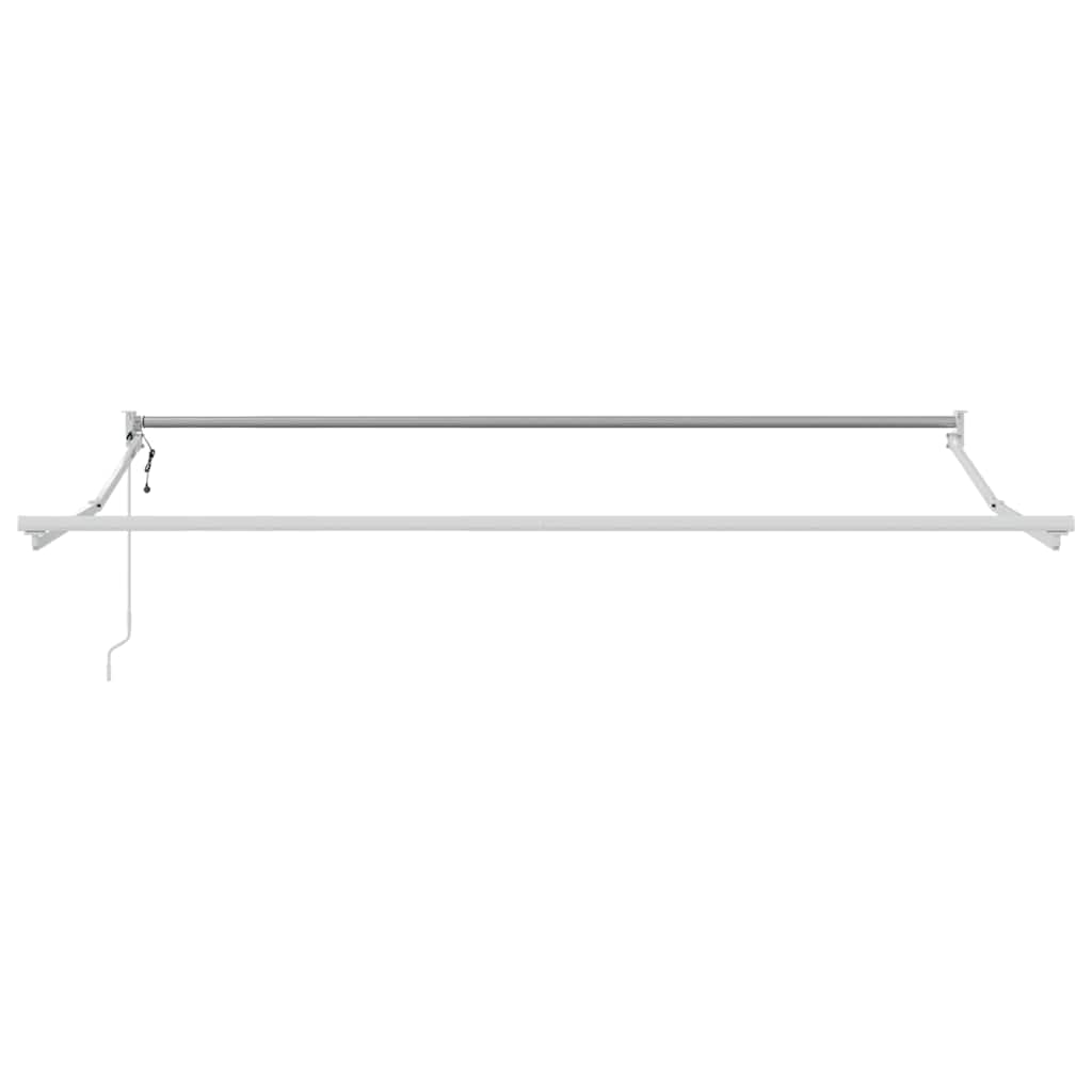 Behúzható napellenző Fekete 350 x 250 cm Poliészter és fém 7