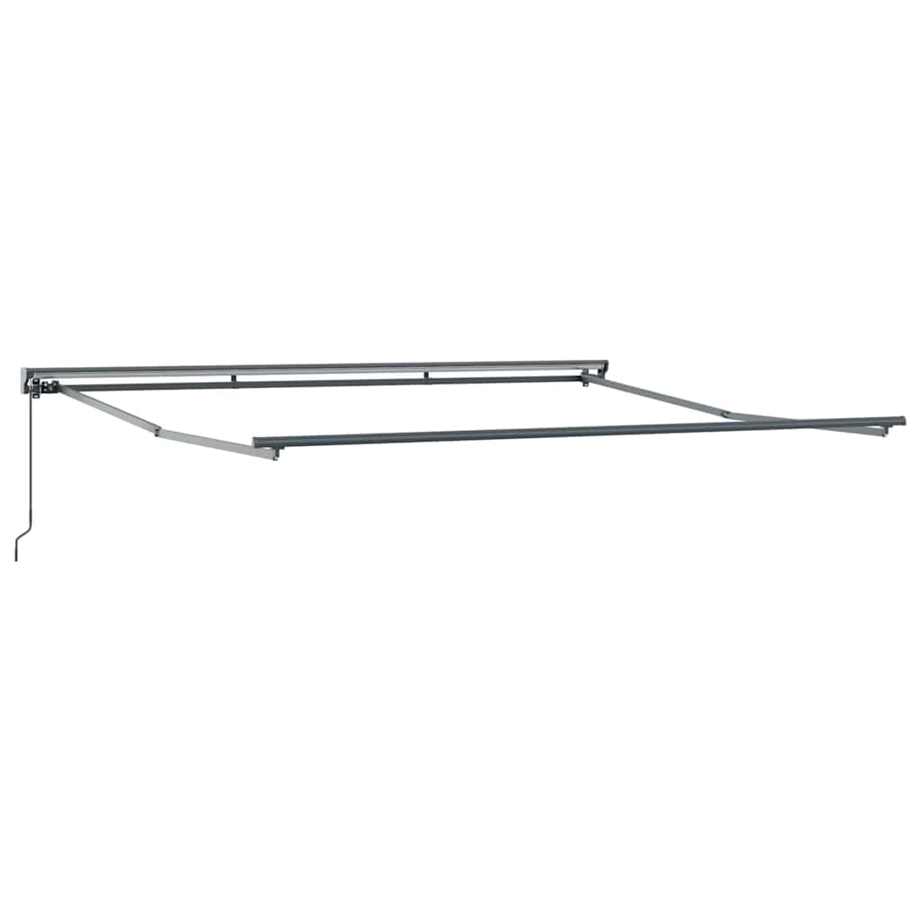 Napernyő keret Krémszínű 400 × 300 cm Poliészter PU bevonattal 5