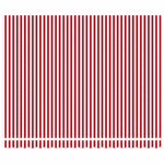 Behúzható napellenző Piros és Fehér 400 × 300 cm 8