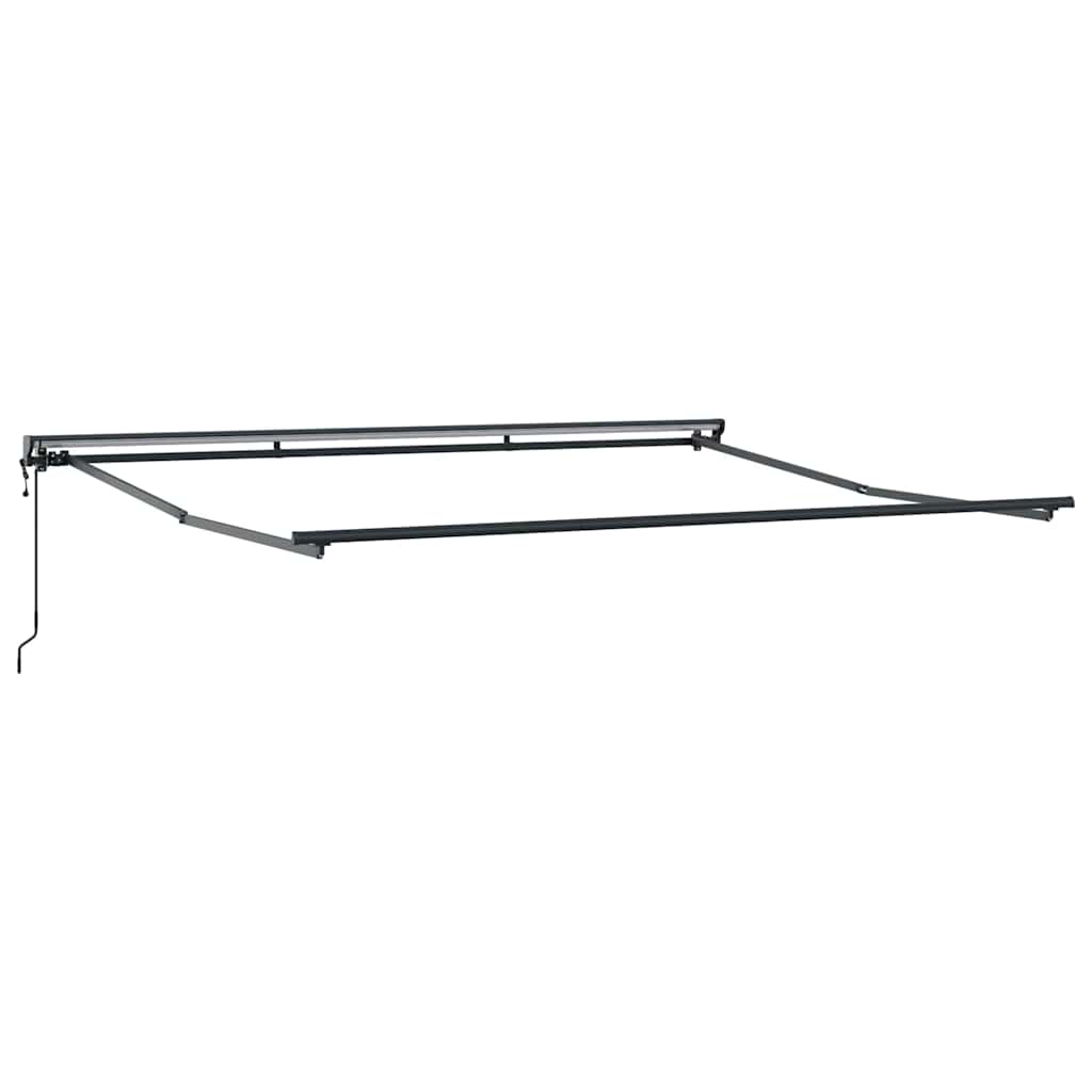 Napernyő keret Fehér 400 × 300 cm Poliészter PU bevonattal 5