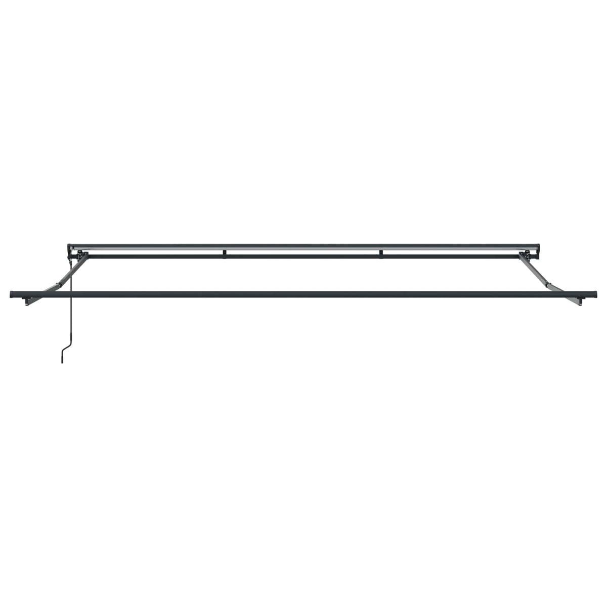 Napernyő keret Krémszínű 450 × 300 cm Poliészter PU bevonattal 7
