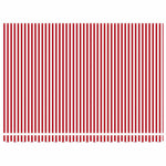 Behúzható napellenző Piros és Fehér 450 × 350 cm Poliészter 8