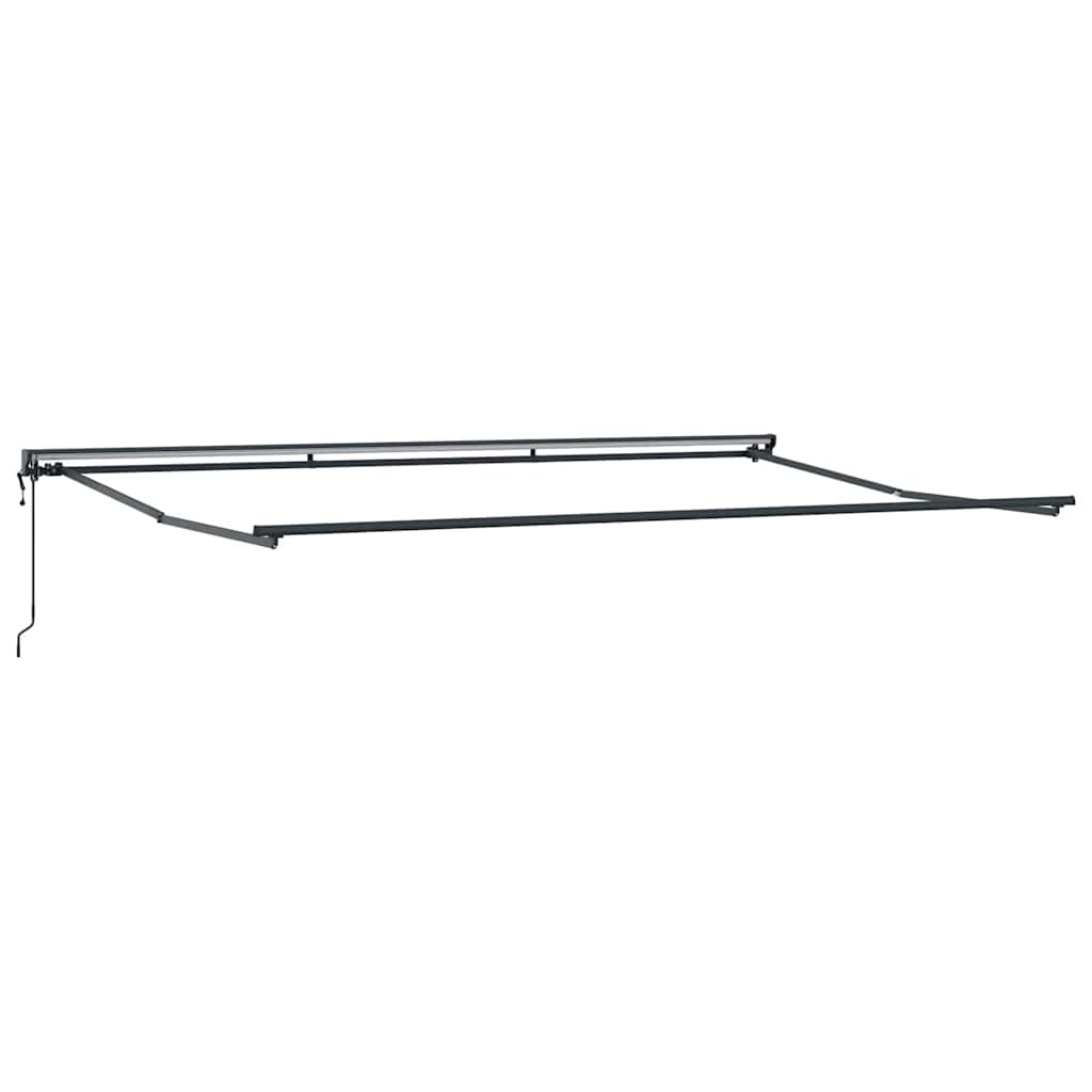 Napernyő keret Burgundi 500 × 300 cm Poliészter PU bevonattal 5