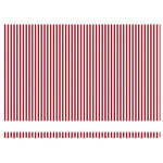 Behúzható napellenző Piros és Fehér 500 x 300 x 165 cm 7