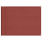 Terrakotta erkély paraván 75 x 1000 cm 100% poliészter Oxford 2