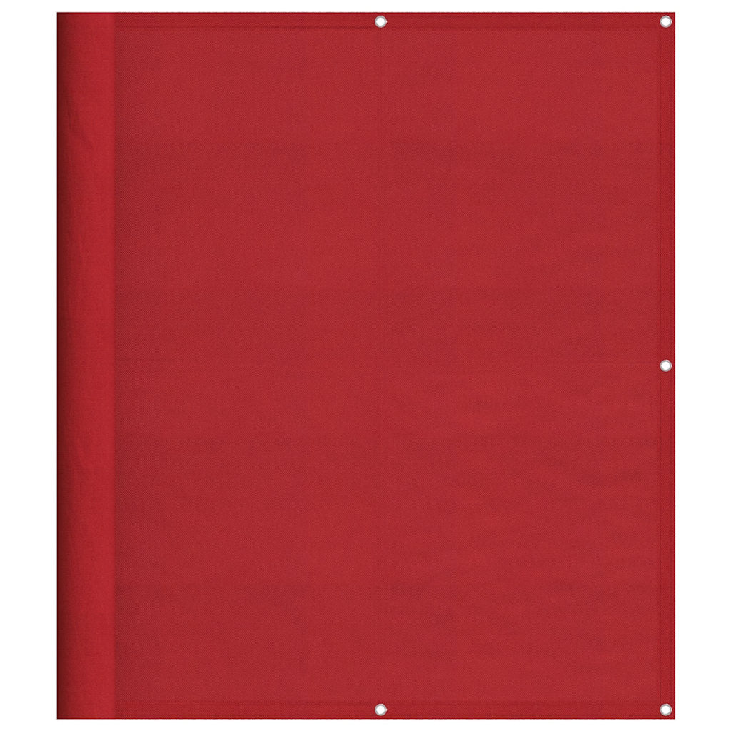 Piros erkély paraván 120 x 800 cm 100% poliészter Oxford 2