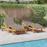 Napozó 3 db Tömör Akácfa Tópszínű