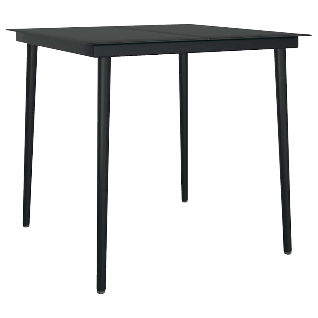 5 részes szürke polyrattan üveg kerti étkezőgarnitúra párnával 7