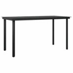 5 részes szürke polyrattan üveg kerti étkezőgarnitúra párnával 5