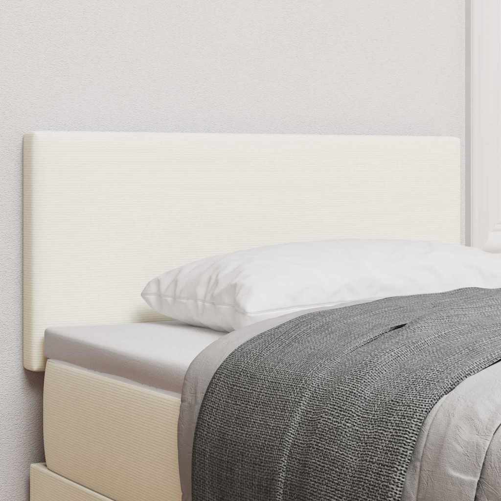 Fejtámla Krém 80 cm Bársonyos szövet