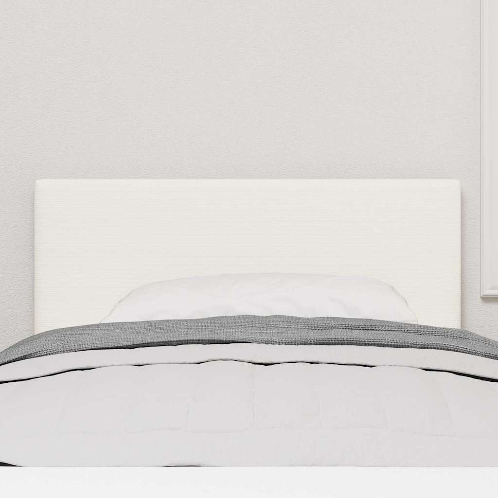 Fejtámla Krém 80 cm Bársonyos szövet 3