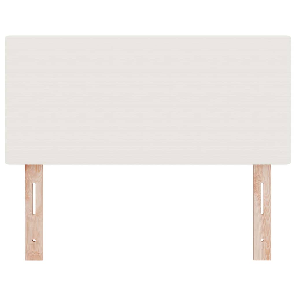 Fejtámla Krém 80 cm Bársonyos szövet 4