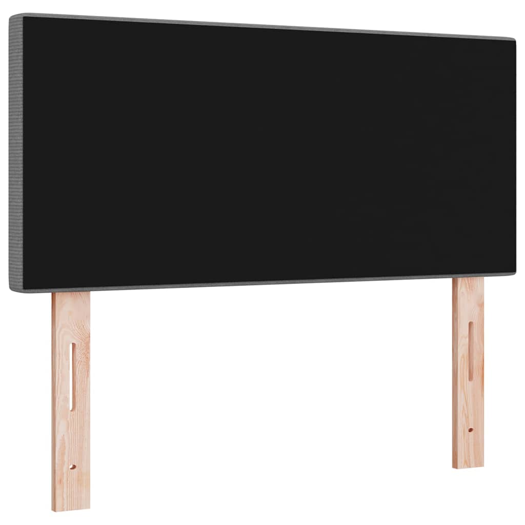 Fejtámla Világosszürke 90 cm Bársonyos szövet 6