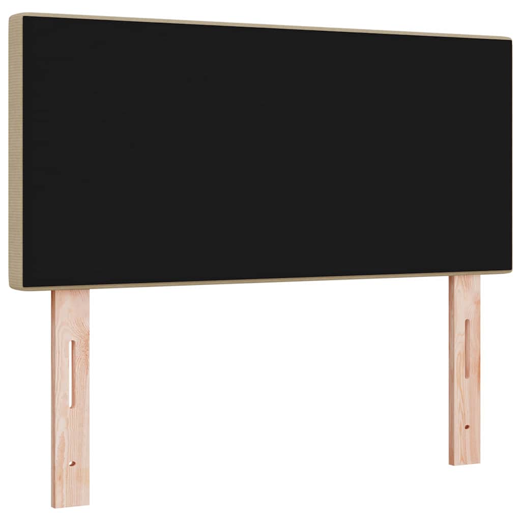 Fejtámla Világos Zöld Szürke 100 cm Bársonyos szövet 6