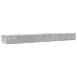 Ágyfiókok Beton Szürke 200 x 36,5 x 16,5 cm Szerelt Fa 8