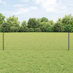 Hatszögletű kerítés oszlopokkal 10 x 0,5 m PVC-bevonatos acél