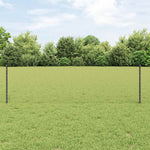Hatszögletű kerítés oszlopokkal 10 x 0,6 m PVC-bevonatos acél