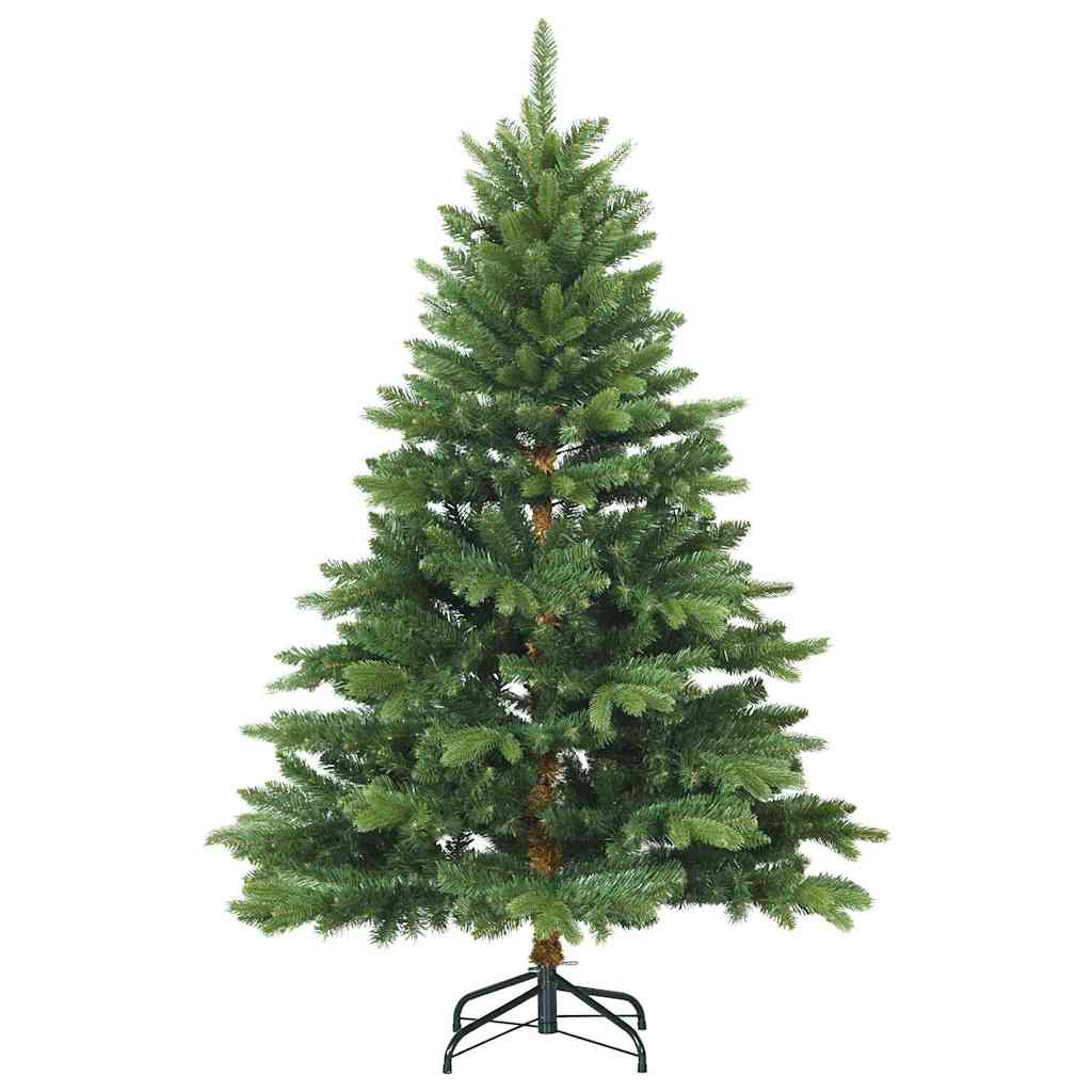 Mű karácsonyfa 150 LED-del állvánnyal Zöld 120 cm PE és PVC 5