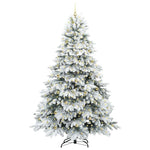 Mű karácsonyfa 300 LED-del állvánnyal Fehér 240 cm PE és PVC 3