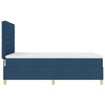 LED Box Spring Ágy fejtámlával Kék 160 x 200 cm szövet 9