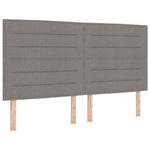 LED Box Spring Ágy fejtámlával Tópszínű 180 x 200 cm szövet 7