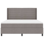 LED Box Spring Ágy fejtámlával Tópszínű 180 x 200 cm szövet 8