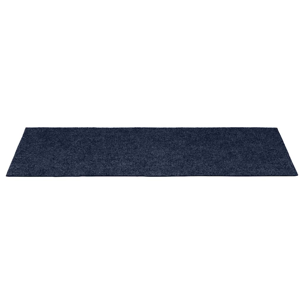 Öntapadós lépcsőszőnyegek, 30 db, 60 x 25 cm, sötétkék, téglalap alakú 4