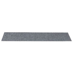 Öntapadós lépcsőszőnyegek 30 db 76 x 20 cm világosszürke téglalap alakú 4