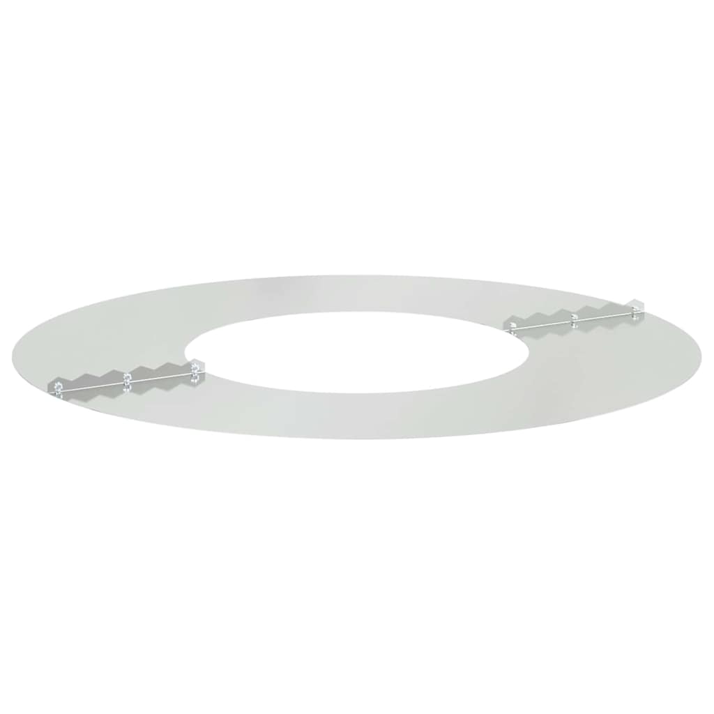 Alkalmas lapos fa gyűrűkhez 5 db Ezüst Ø30/60 cm 4