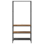 Ruhafogó Antik fa 77 x 30 x 171 cm Szerelt Fa 5